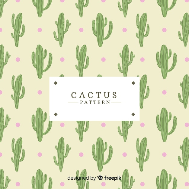 Cactus patroon