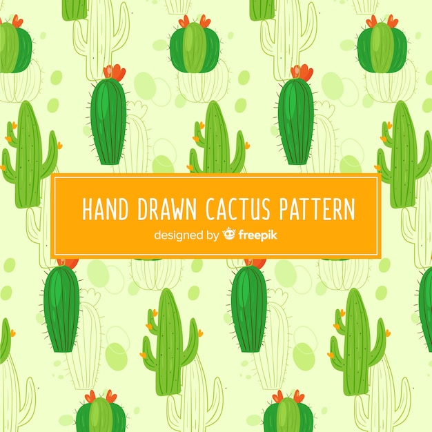 Cactus patroon