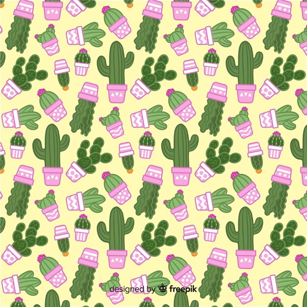 Cactus patroon