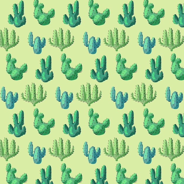 Cactus patroon