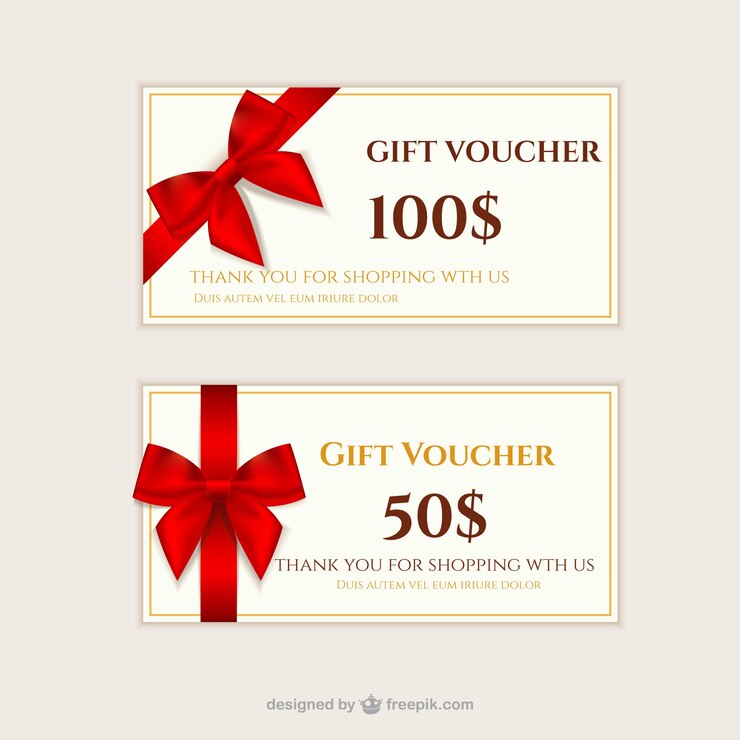 Gratis Vector cadeaubonnen pak