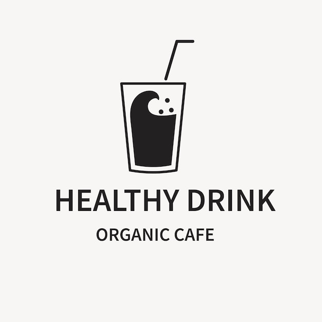 Cafe-logo, food business-sjabloon voor branding-ontwerpvector