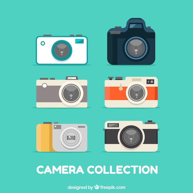 Camera ontwerp collectie