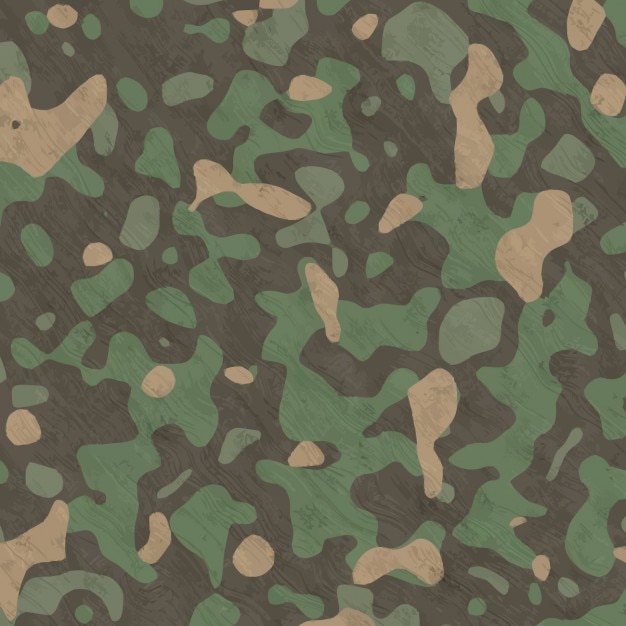 Gratis vector camouflage aquarel hand geschilderde achtergrond