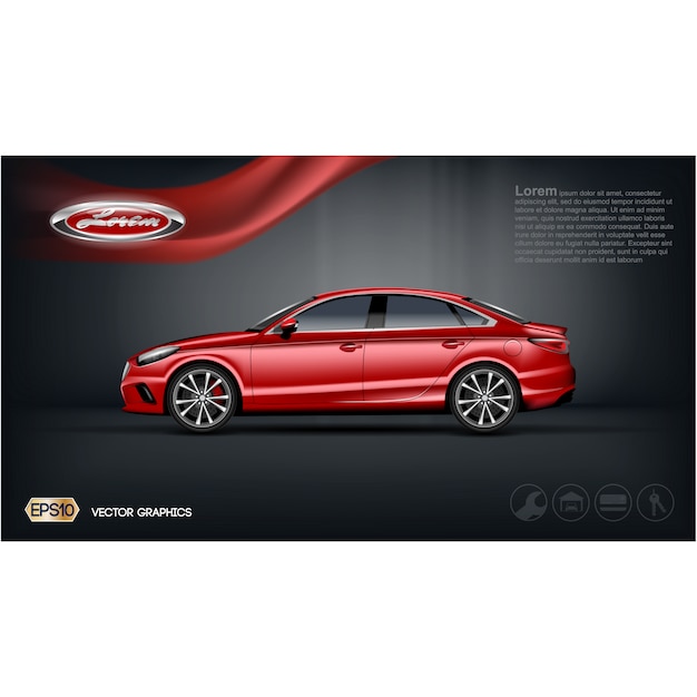 Car brochure template