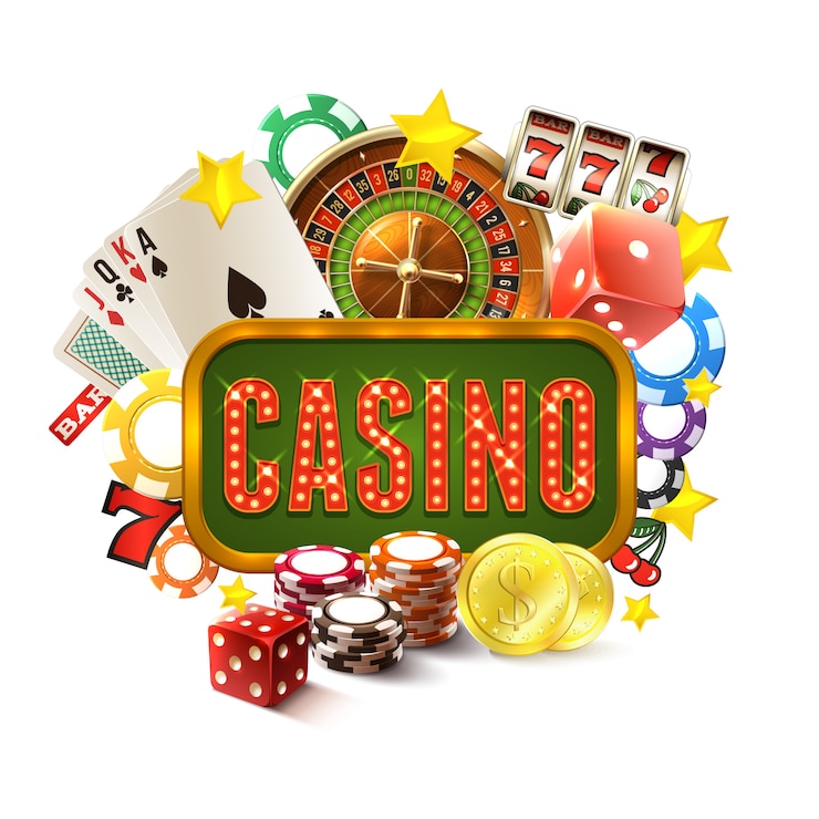 Gratis Vector casino frame illustratie