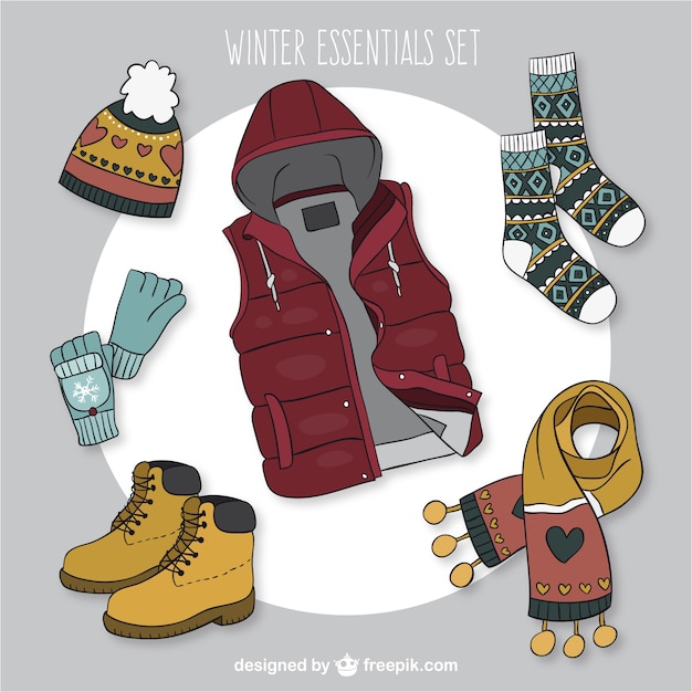 Casual winter kleding collectie