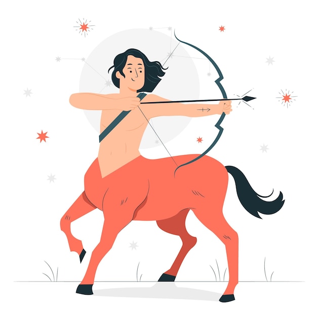 Centaur concept illustratie