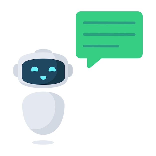 Gratis vector chatbot berichten bubble vectorart