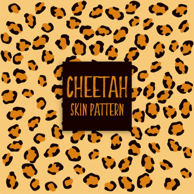 Cheetah huidtextuur print patroon