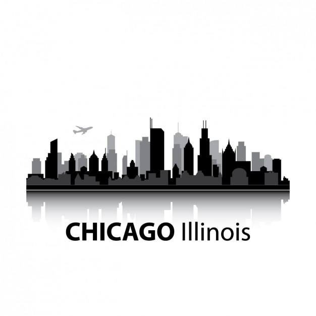 Chicago skyline ontwerp