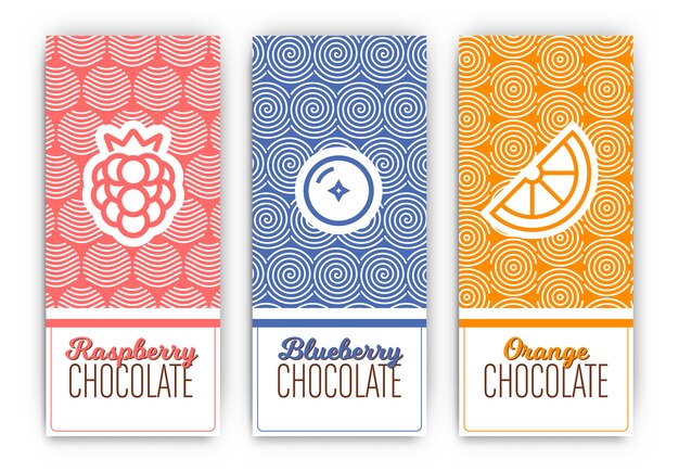 Chocolate packaging design