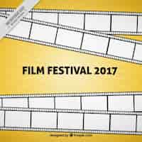 Gratis vector cinema event 2017 achtergrond