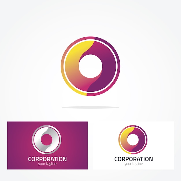 Circle logo ontwerp