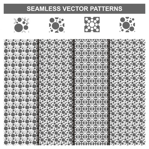 Circles vectorpatronen