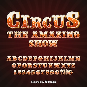 Circus alfabet