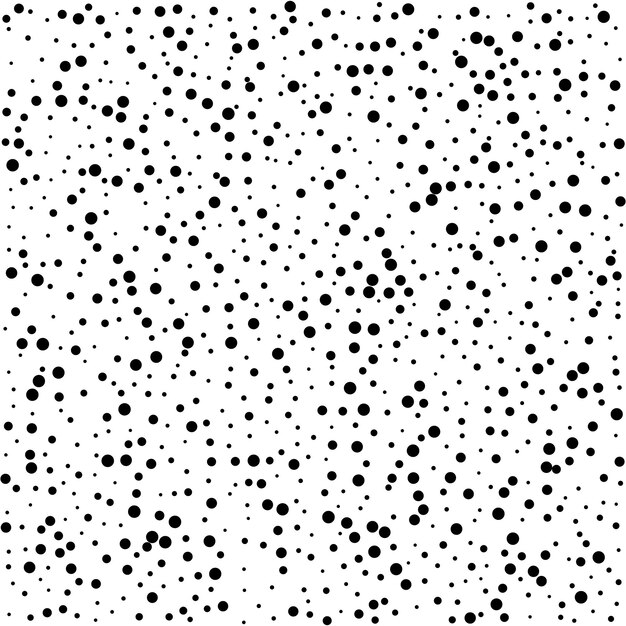 Cirkel naadloos patroon met gestippelde halftone geïsoleerd op een witte achtergrond. Vector illustratie sjabloon