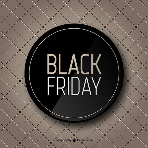 Gratis vector classic black friday achtergrond