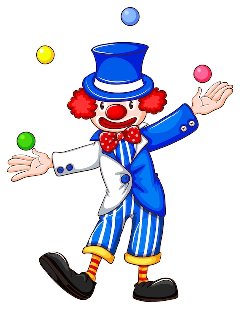 Gratis vector clown