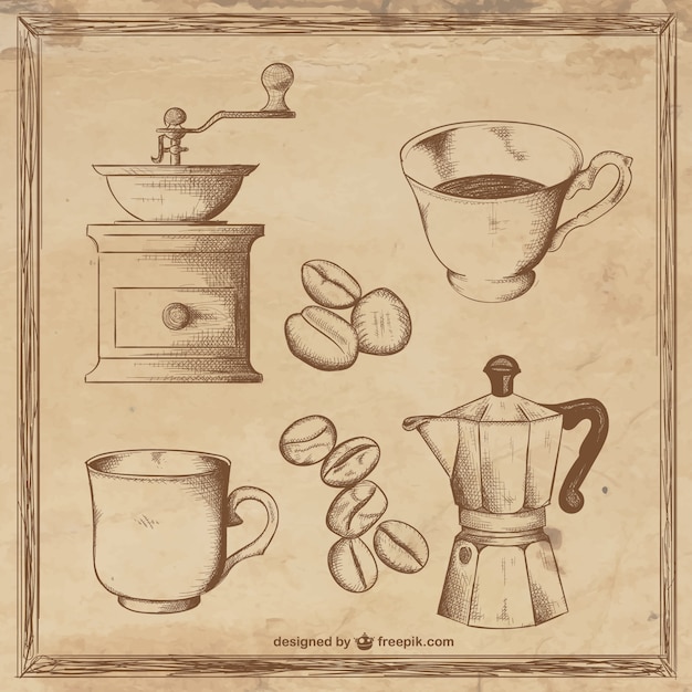 Coffee illustraties