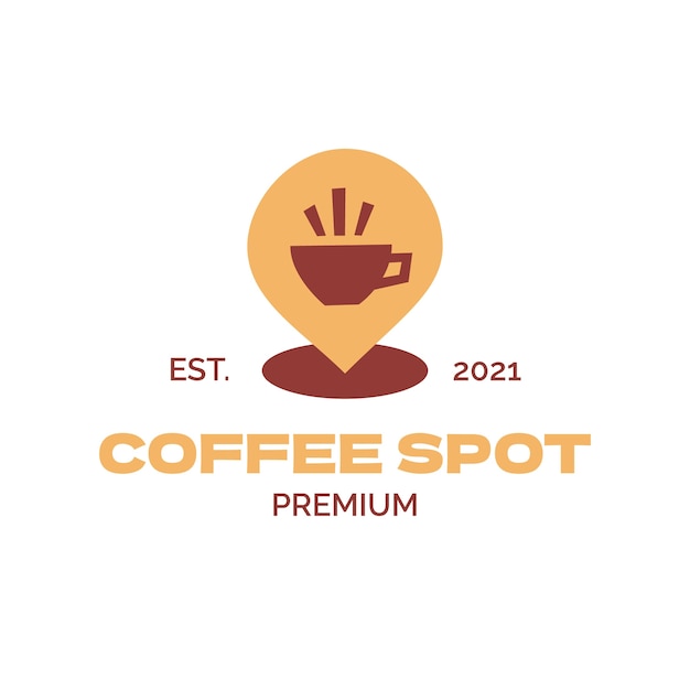 Gratis vector coffee logo template