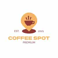 Gratis vector coffee logo template