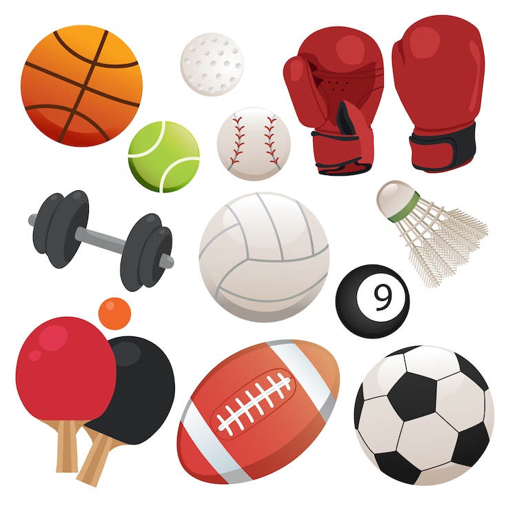 Gratis Vector collectie sportelementen