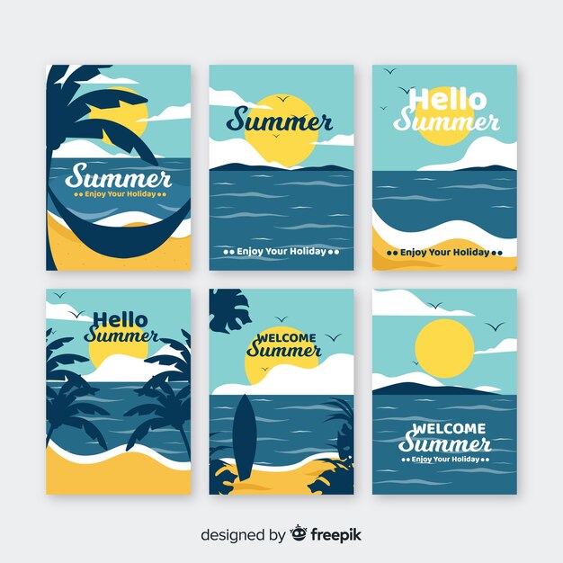 Collectie zomerkaarten
