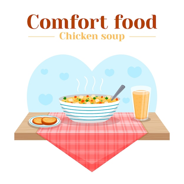 Comfort food concept