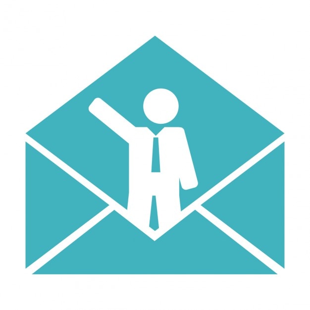 Gratis Vector conceptuele zakelijke post