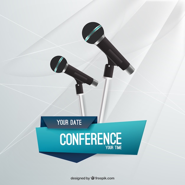 Conference flyer template