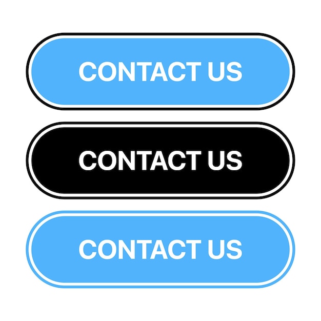 Contact met ons knoppen ingesteld