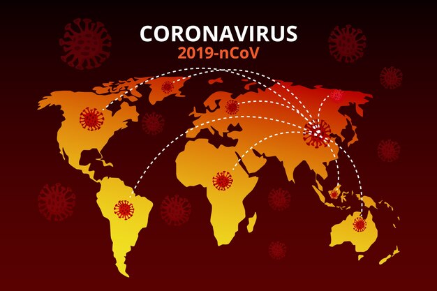 Coronavirus kaart