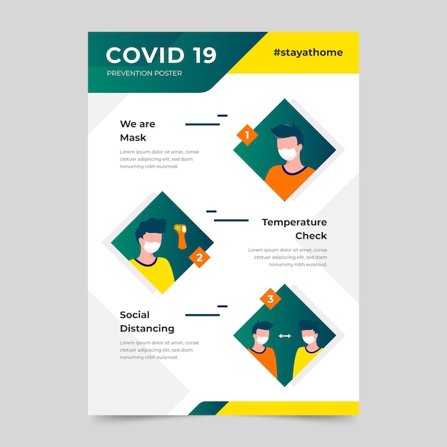 Coronavirus preventie poster