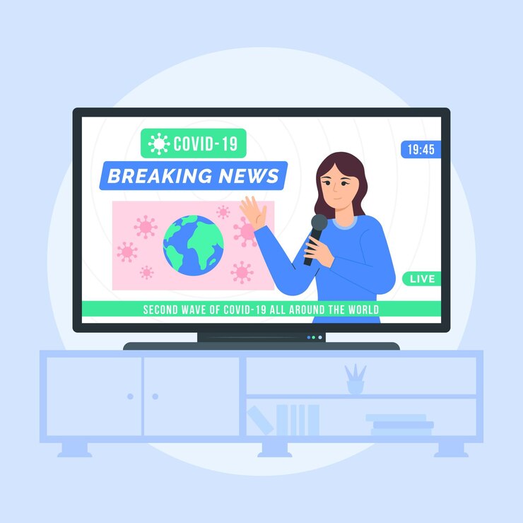 Gratis Vector coronavirus update concept