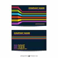 Gratis vector corporate identity set geometrisch ontwerp