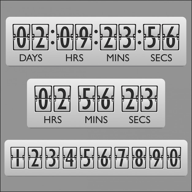 Countdown klok timer