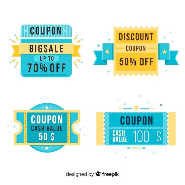 Coupon verkooplabel collectio