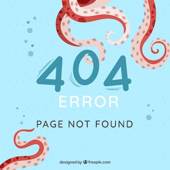 Creatief 404 foutontwerp