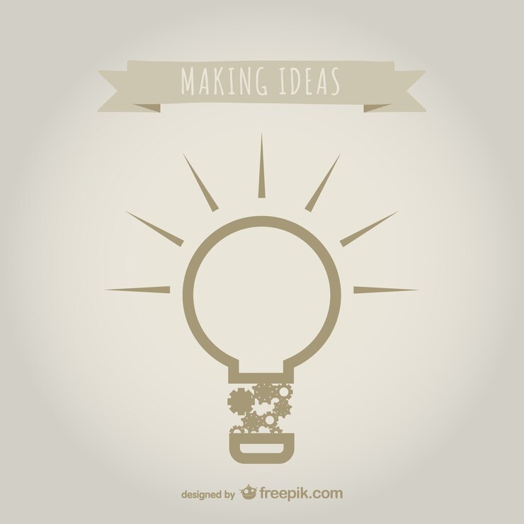 Gratis Vector creatief idee vector sjabloon