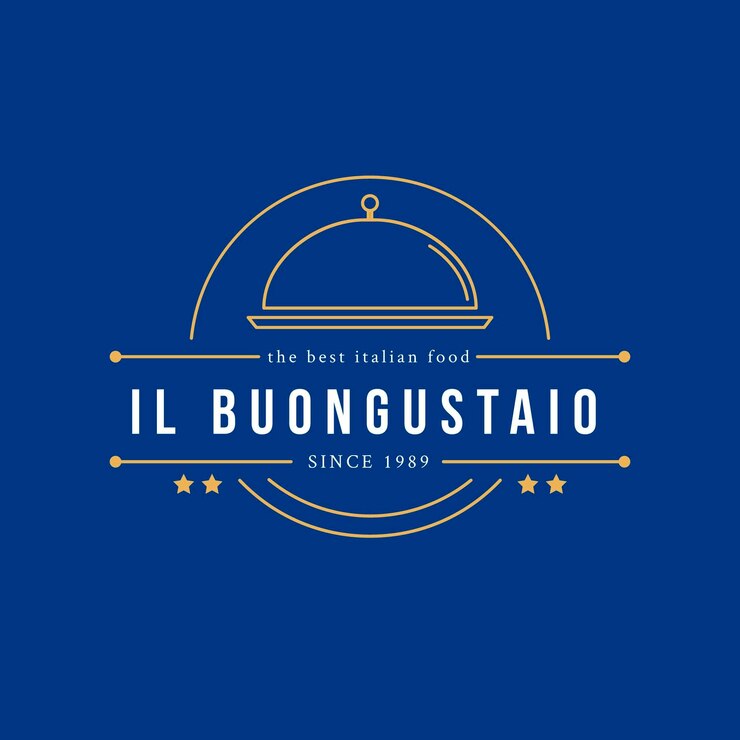 Creatief modern restaurantlogo