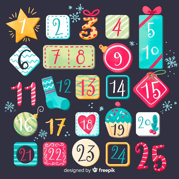 Creatieve adventskalender