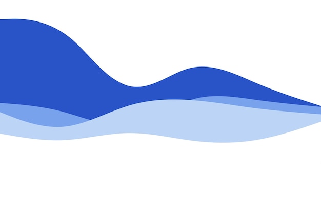Gratis vector creatieve golven blauwe achtergrond dynamische vormen samenstelling vector illustratie