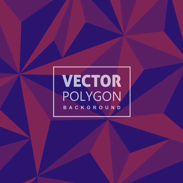 Creatieve lowpoly vector achtergrond