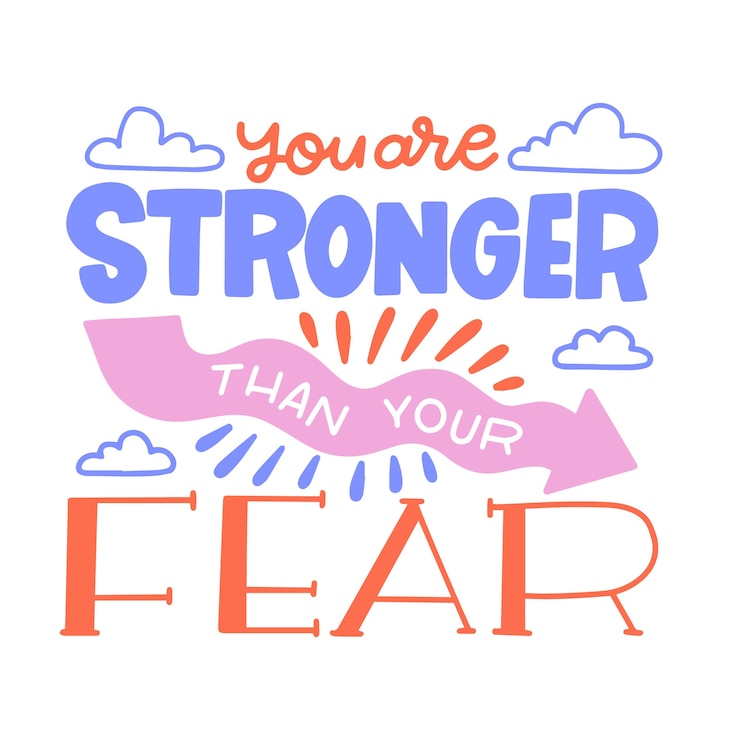 Gratis Vector creatieve positieve geest belettering