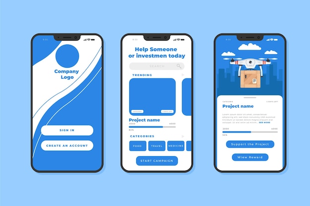 Crowdfunding-applicatie