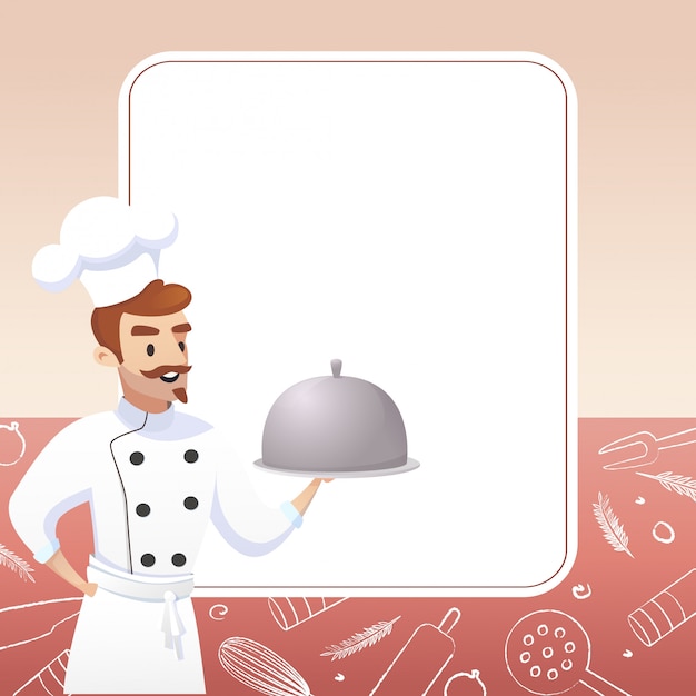 Culinair Concept Illustratie Restaurantbedrijf