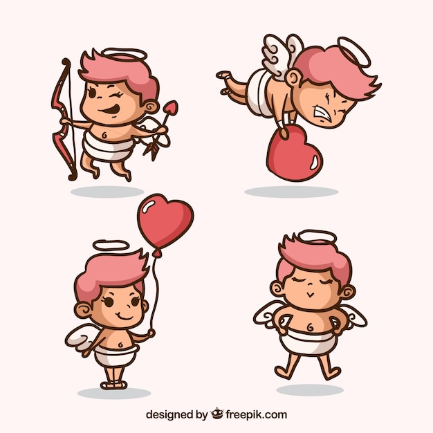 Gratis vector cupido-collectie