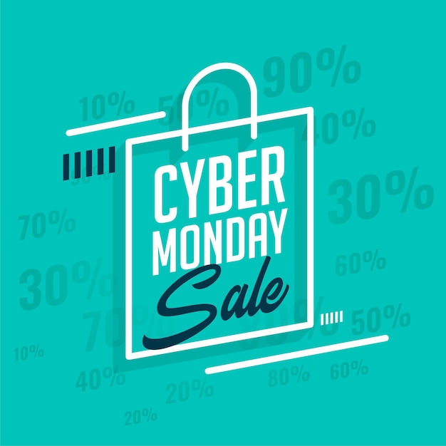 Cyber monday sale boodschappentas met kortingstarief