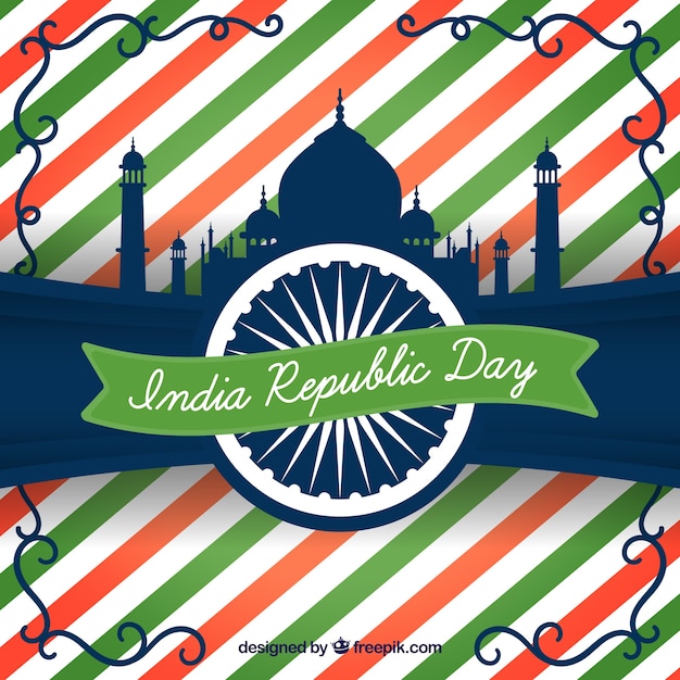 Gratis vector dag van de republiek india